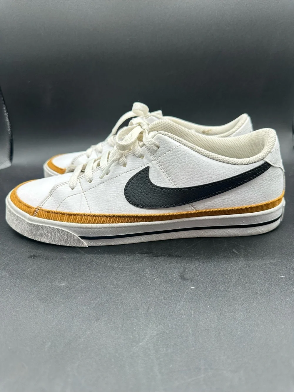 Nike Court Legacy Next Nature Mens Size 9.5 White Black Athletic Shoes Sneakers